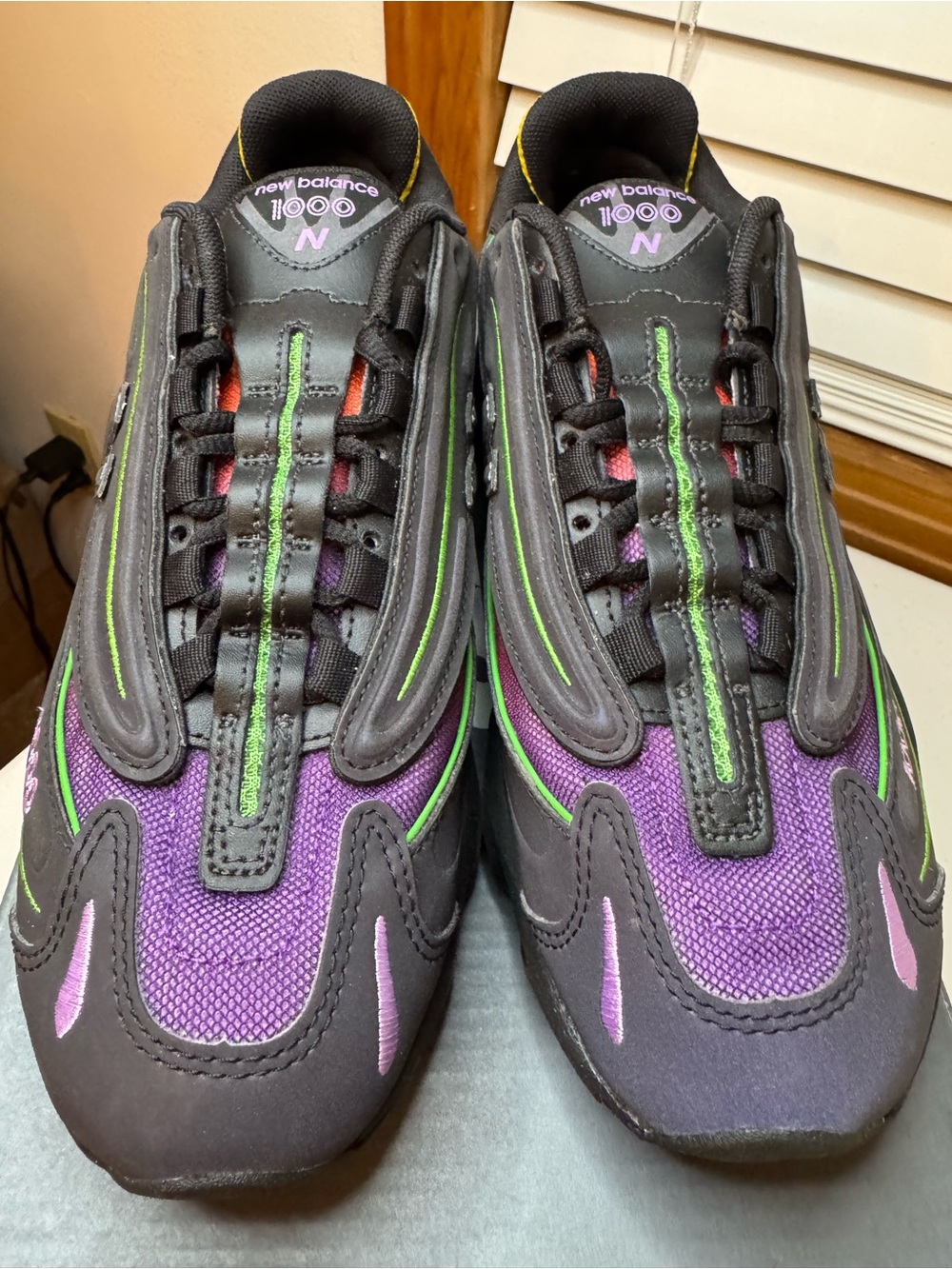 New Balance 1000 Reflective Black Multi-Color - Picture 4 of 8